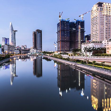 Vietnam skyline
