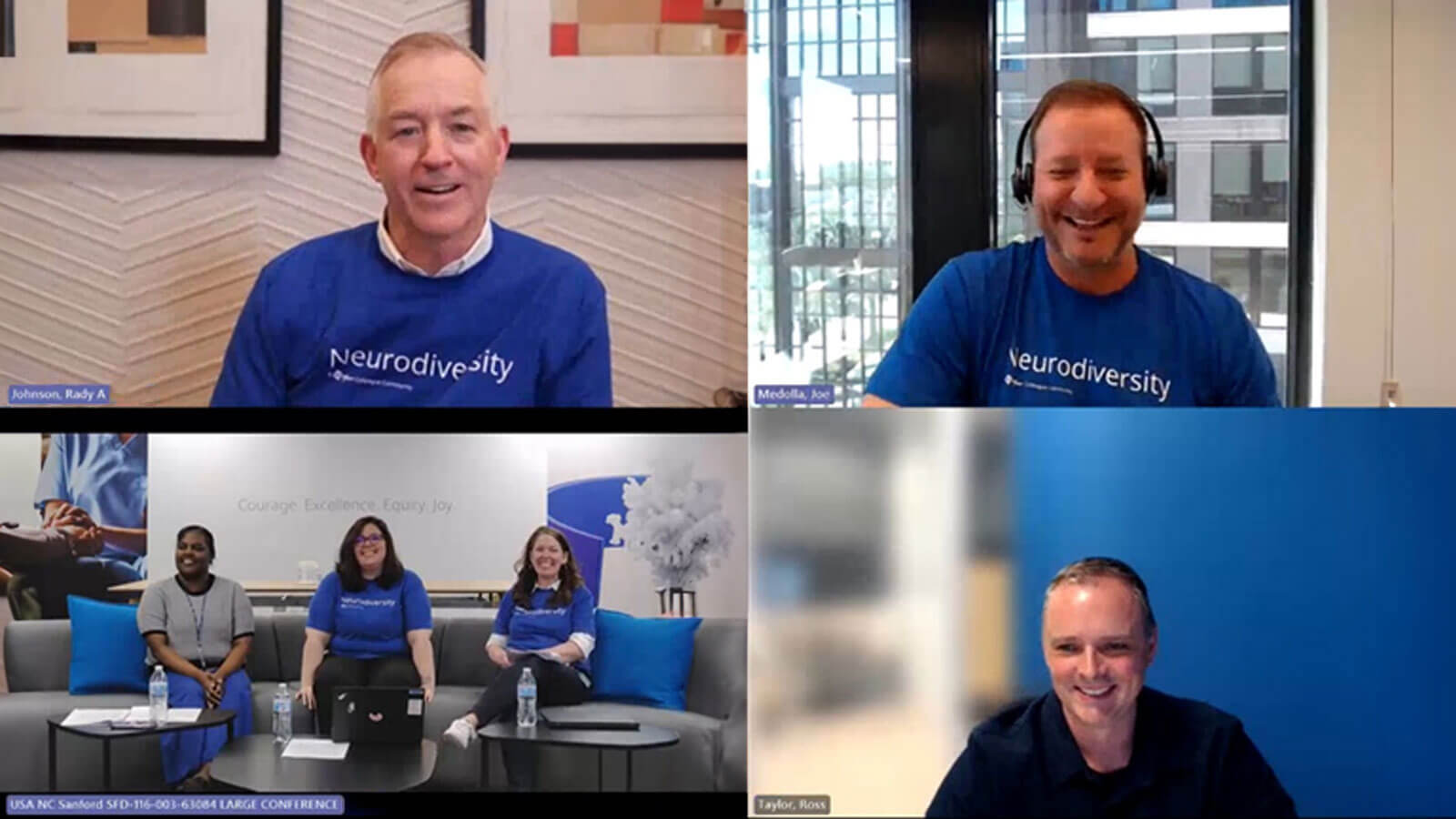 Neurodiversity team meeting
