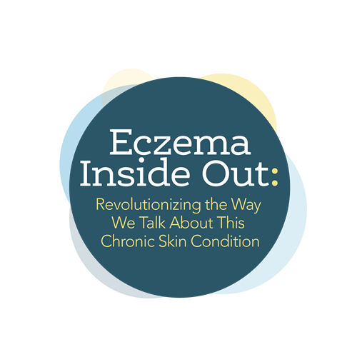Teal circlular logo for Eczema Inside Out program