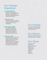 Our Strategic Imperatives