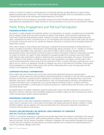Public Policy Engagement and Political Participation
