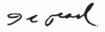 Ian C. Read signature