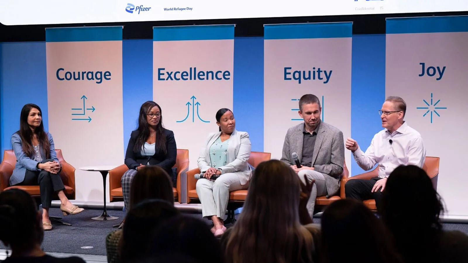World Refugee Day Broadcast panel