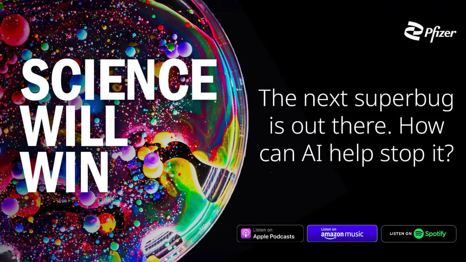 Science Will Win podcast hero banner